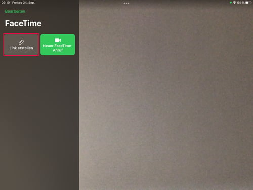 FaceTime-Link iPadOS 15