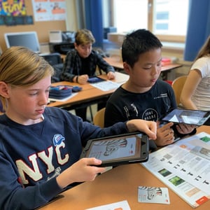 Stationenbetrieb mit dem edu-iPad
