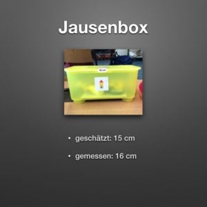 Längenmaße und Distanzen im edu-iPad Unterricht