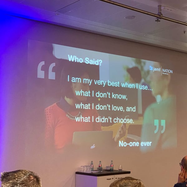 ACP eduWERK bei der Jamf Nation Roadshow 2019