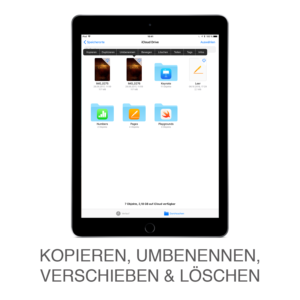 Kopieren, Umbenennen, Verschieben & Löschen