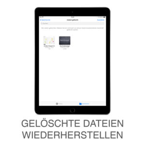 Gelöschte Dateien wiederherstellen