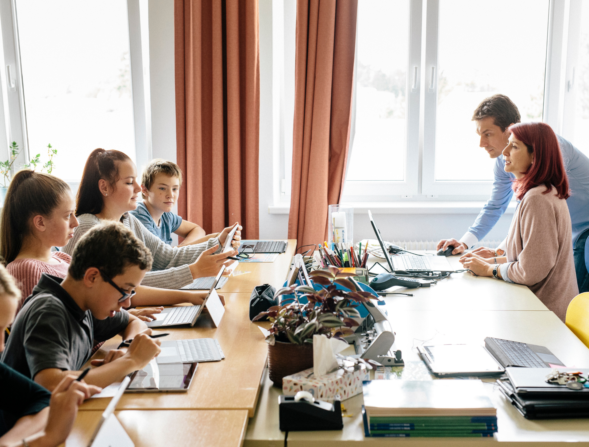 Klassenraumsteuerung im Unterricht